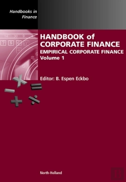 Bertrand.pt - Handbook Of Corporate Finance
