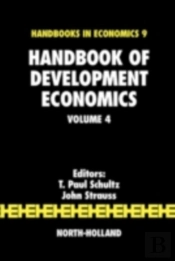Handbook Of Development Economics