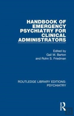 Bertrand.pt - Handbook Of Emergency Psychiatry For Clinical Administrators