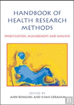 Bertrand.pt - Handbook Of Health Research Methods: Investigation, Measurement And Analysis