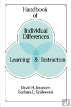Bertrand.pt - Handbook Of Individual Differences, Learning, And Instruction