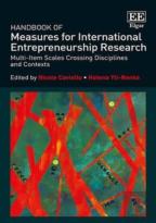 Handbook Of Measures For International Entrepren - Multi-Item Scales Crossing Disciplines And Contexts