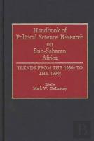 Handbook Of Political Science Research On Sub-Saharan Africa
