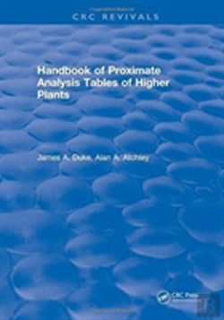 Bertrand.pt - Handbook Of Proximate Analysis Tables Of Higher Plants