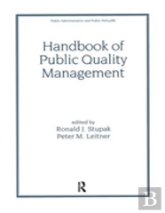 Handbook Of Public Quality Management