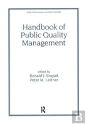 Handbook Of Public Quality Management