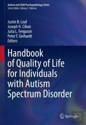 Handbook Of Quality Of Life For Individuals With Autism Spectrum Disorder