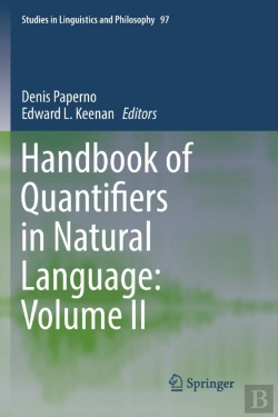Bertrand.pt - Handbook Of Quantifiers In Natural Language: Volume Ii