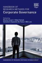 Handbook Of Research Methods For Corporate Governance