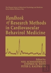 Handbook Of Research Methods In Cardiovascular Behavioral Medicine
