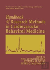 Handbook Of Research Methods In Cardiovascular Behavioral Medicine