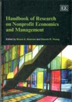 Handbook Of Research On Nonprofit Economics And Management