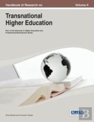 Handbook Of Research On Transnational Higher Education Vol 2