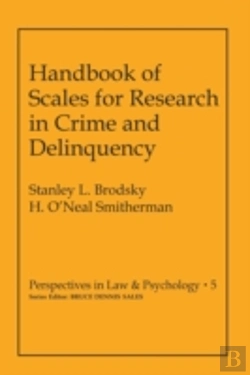 Bertrand.pt - Handbook Of Scales For Research In Crime And Delinquency