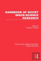 Handbook Of Soviet Space-Science Research