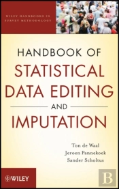 Handbook Of Statistical Data Editing And Imputation