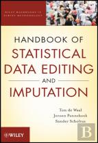 Handbook Of Statistical Data Editing And Imputation