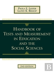 Handbook Of Tests And Measurement In Education And The Social Sciences