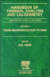 Handbook Of Thermal Analysis And Calorimetry