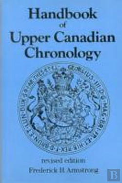 Bertrand.pt - Handbook Of Upper Canadian Chronology