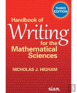 Bertrand.pt - Handbook Of Writing For The Mathematical Sciences