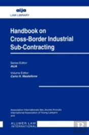 Handbook On Cross-Border Industrial Sub-Contracting