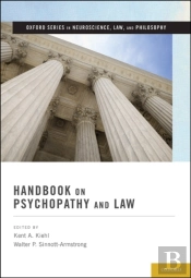Handbook On Psychopathy And Law