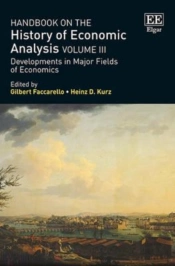 Handbook On The History Of Economic Analysis Volume Iii
