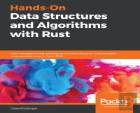 Hands-On Data Structures And Algorithms With Rust