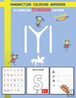 Bertrand.pt - Handwriting Coloring Workbook To Exercise Turkish Letters For Kid