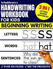 Handwriting Workbook For Kids