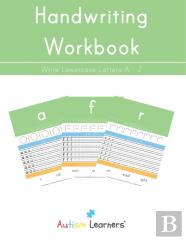 Handwriting Workbook Lowercase Letters A - Z