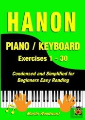 Hanon Piano / Keyboard Exercises 1 - 30