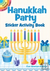 Hanukkah Party Sticker Activity Book