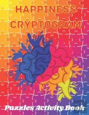 Happiness Cryptogram Puzzles Activity Book