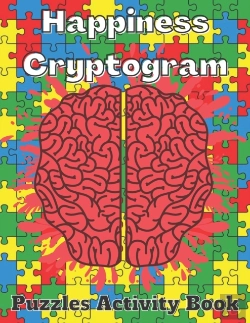 Bertrand.pt - Happiness Cryptogram Puzzles Activity Book