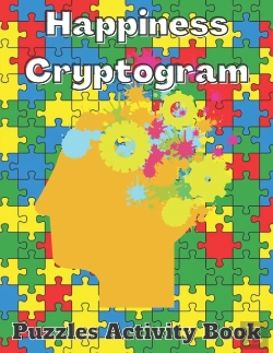 Bertrand.pt - Happiness Cryptogram Puzzles Activity Book