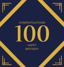 Bertrand.pt - Happy 100th Birthday Guest Book (Hardcover)