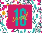 Happy 16th Birthday Guest Book  Landscap