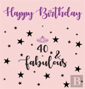 Happy 40 Birthday Party Guest Book (Girl), Birthday Guest Book, Keepsake, Birthday Gift, Wishes, Gift Log, 40 & Fabulous, Comments And Memories.
