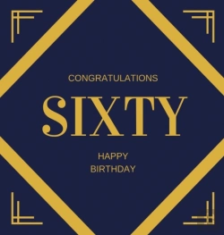 Bertrand.pt - Happy 60th Birthday Guest Book (Hardcover)