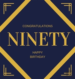 Bertrand.pt - Happy 90th Birthday Guest Book (Hardcover)