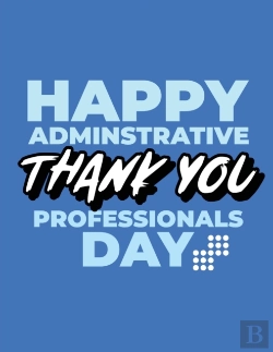 Bertrand.pt - Happy Administrative Professionals Day Thank You