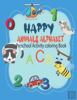 Bertrand.pt - Happy Animals Alphabet Preschool Activity Coloring Book