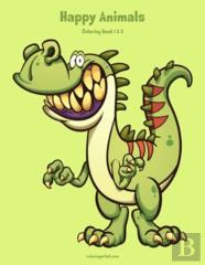 Happy Animals Coloring Book 1 & 2