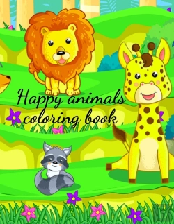 Bertrand.pt - Happy Animals Coloring Book