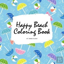 Bertrand.pt - Happy Beach Coloring Book For Children (8.5x8.5 Coloring Book / Activity Book)