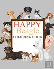 Happy Beagle Coloring Book