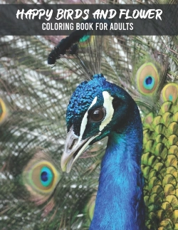Bertrand.pt - Happy Birds Flower Coloring Book
