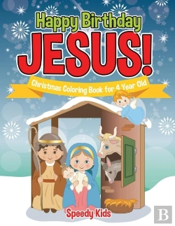 Bertrand.pt - Happy Birthday Jesus! Christmas Coloring Book For 4 Year Old